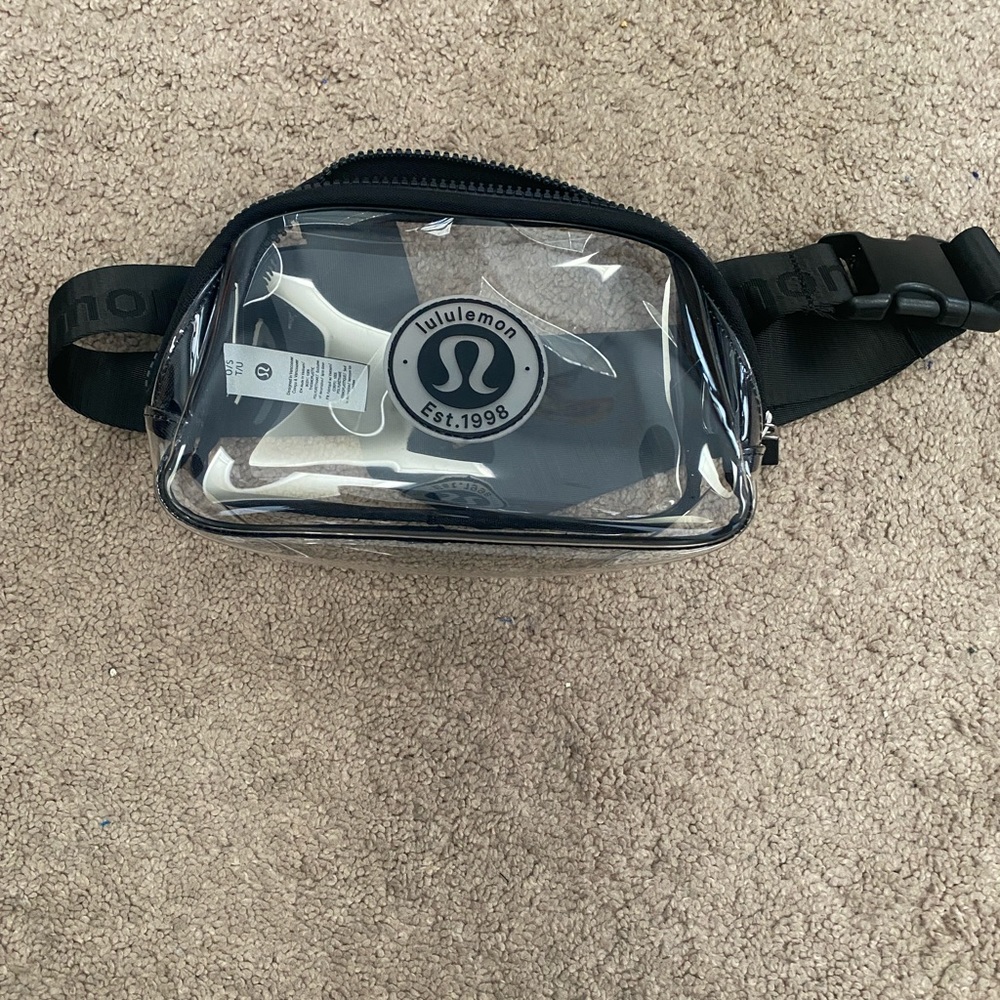 Lululemon Belt Bag Clear 1L